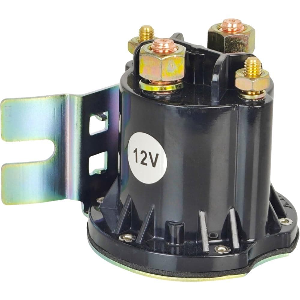 12V 150A 4 Terminais 684-1211-212 Relé Solenoide de Partida para Motor Contator DC para Limpa-Neve HYD01633 HYD08831 Com
