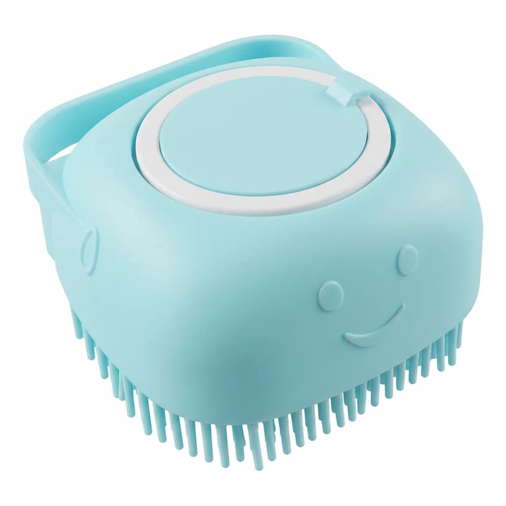 Lava Pelo Pet Escova Banho Cachorro Gato Dispenser Shampoo