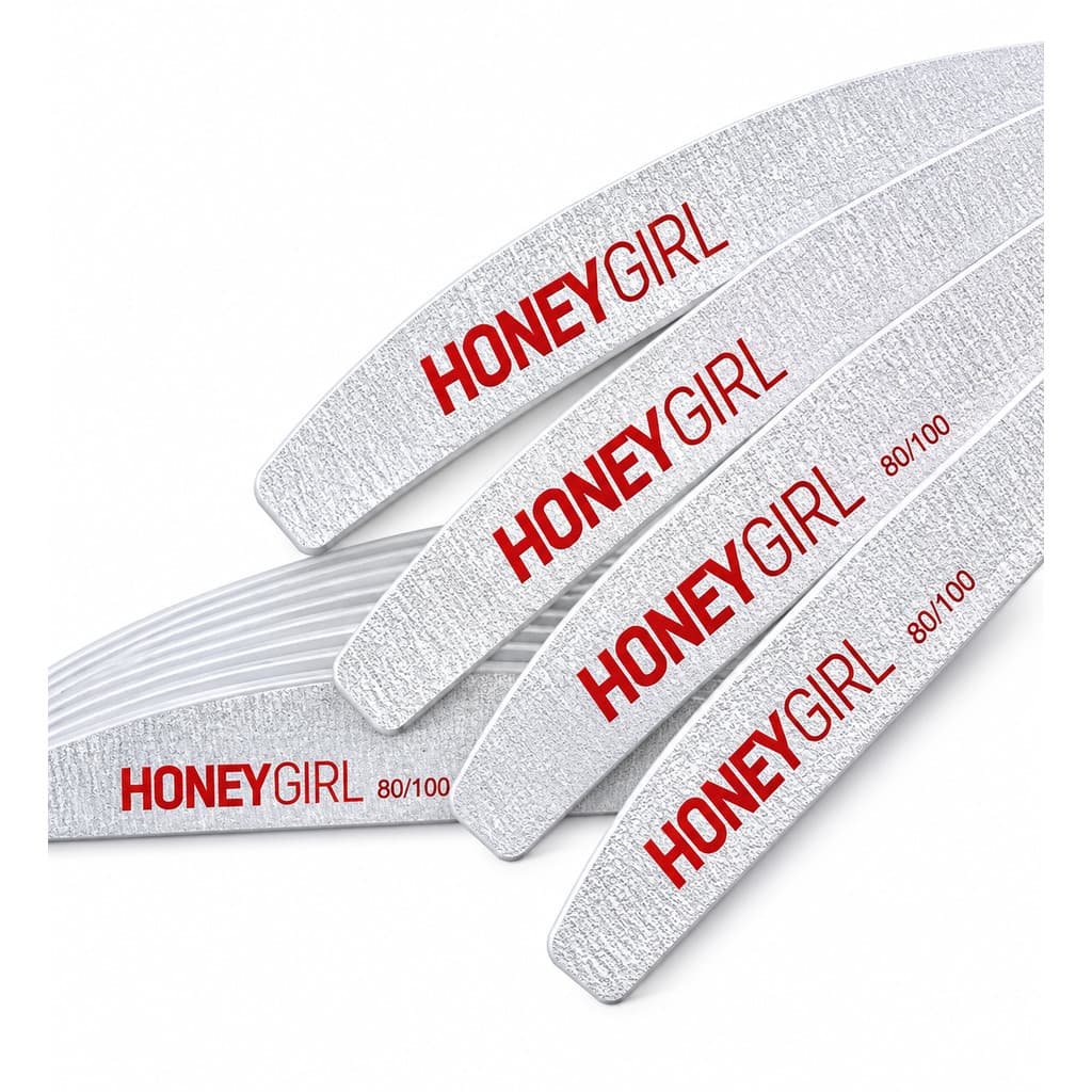 LIXA HONEY RED BOOMERANG 80100 - 1 UNIDADE