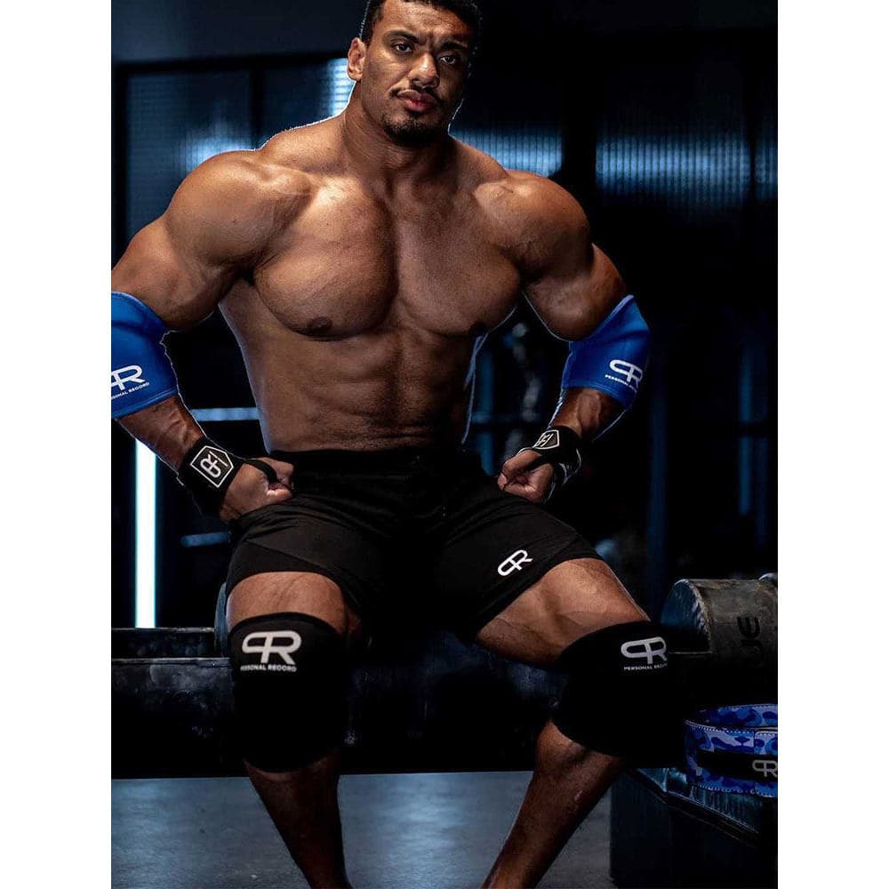 Roda irmão profissional Fitness levantamento de força homens agachamento Deadlift elástico compressão suporte reforço jo