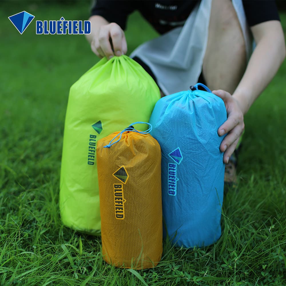 Saco de armazenamento de jaqueta de armazenamento de viagem pequeno cordão impermeável Ultra-leve saco de dormir ao ar l