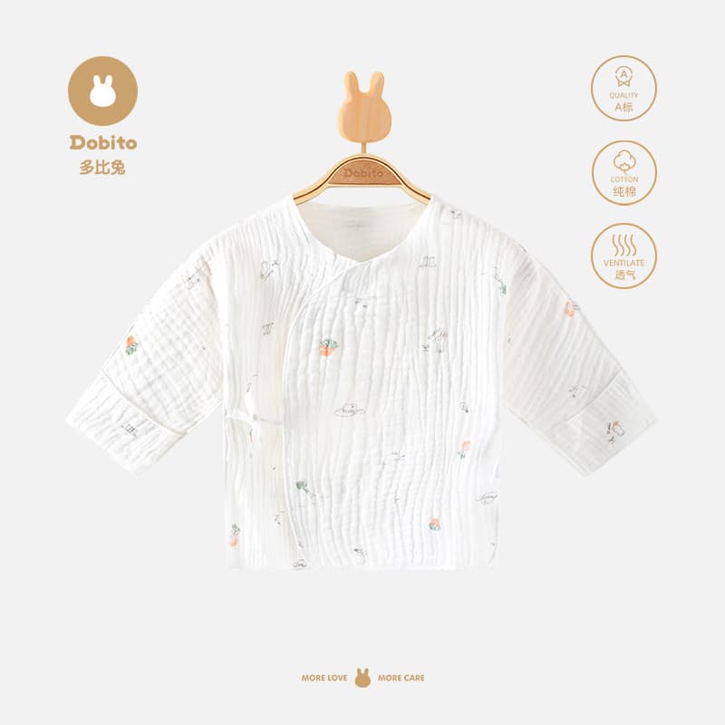 Roupas de bebê recém-nascido Handguard verão puro algodão gaze recém-nascido monge roupas finas 0 março roupa interior d