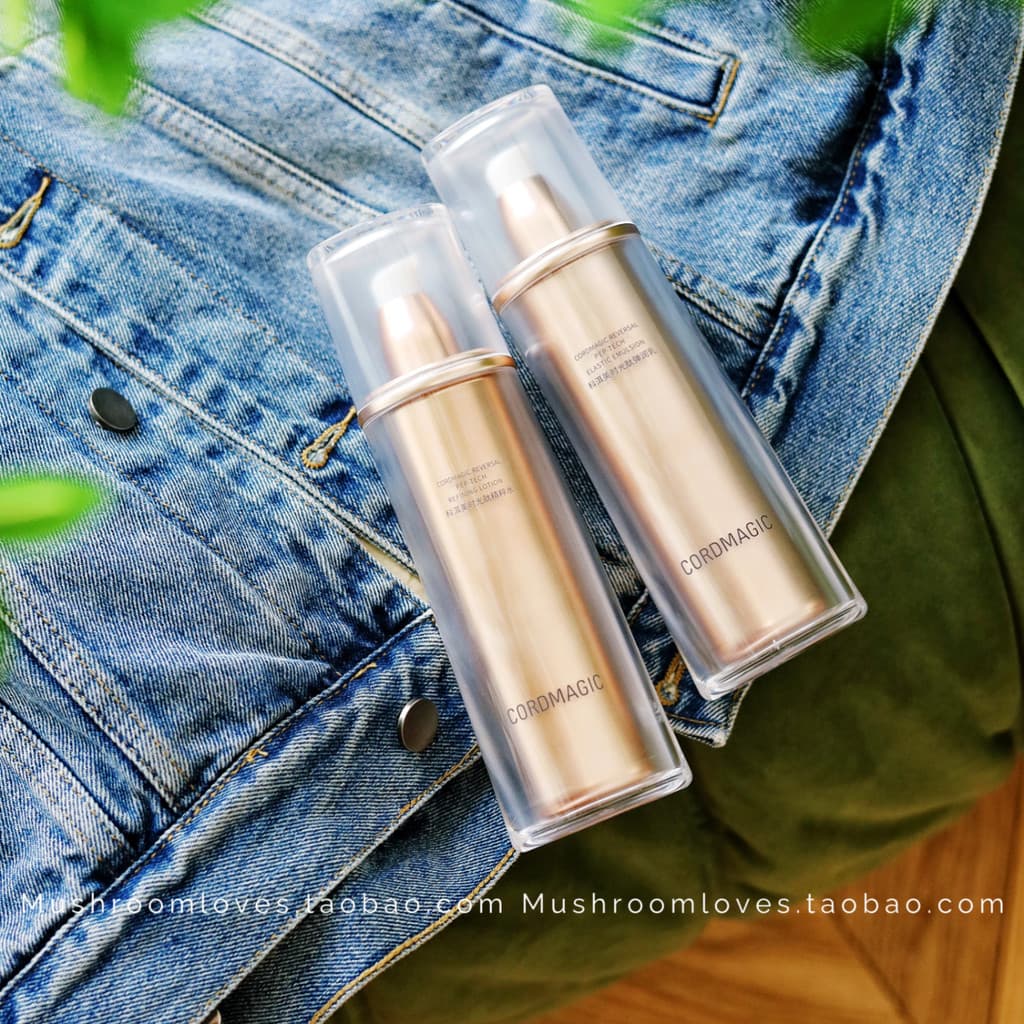 Delicados e brilhantes apertam os poros!Ke'ermei Time Peptide Essence Água Látex Colágeno Antirrugas Loção Elástica Firm
