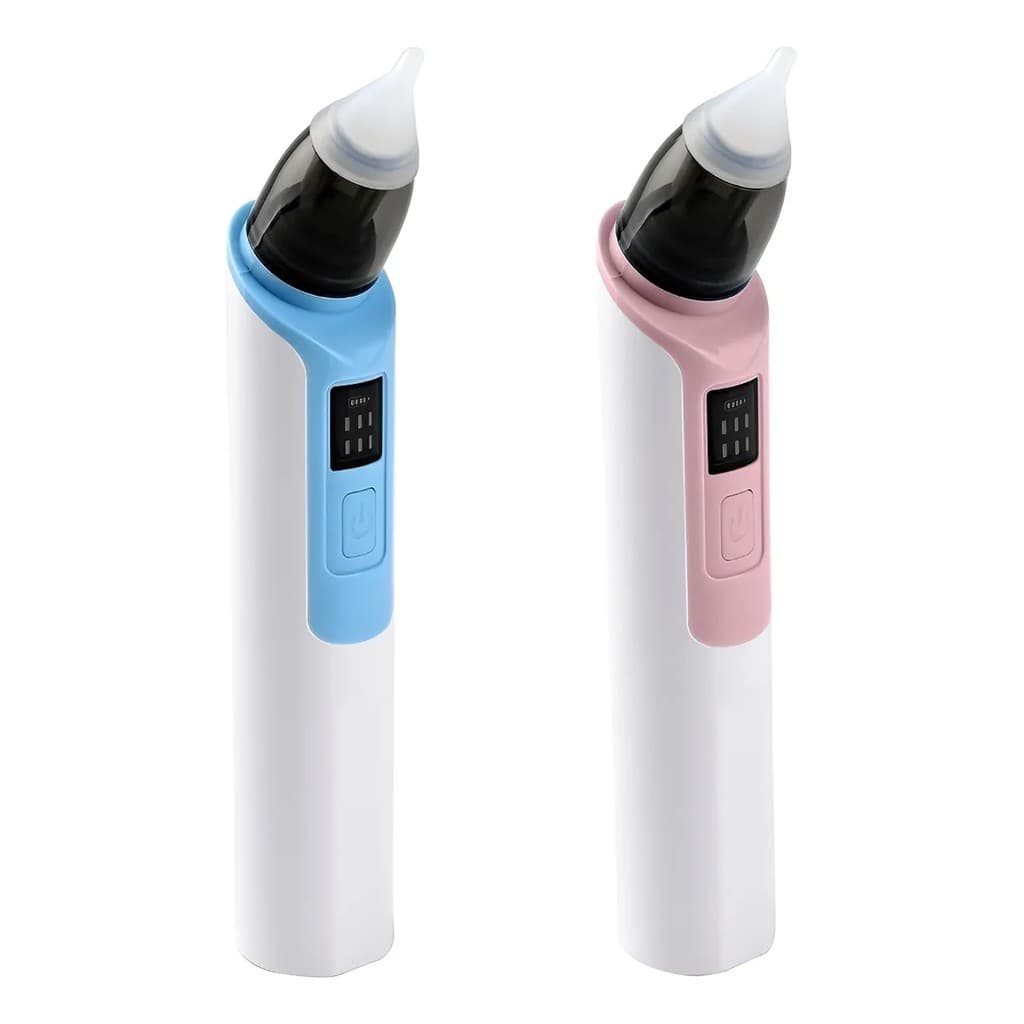 Aspirador Nasal Bebê Elétrico Recarregável 6 Níveis Azul