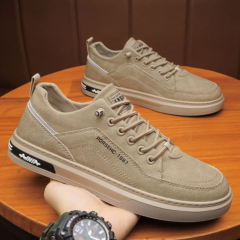 Sapatos masculinos primavera novo estilo canteiro de obras trabalho resistente ao desgaste proteção do trabalho inverno