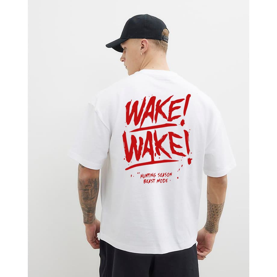 Camiseta Wake Wake Ganley 100% algodão Toque macio peça exclusiva premium