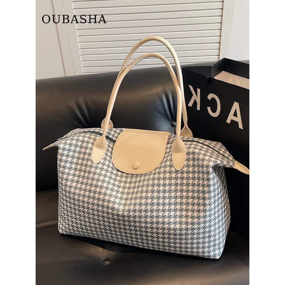 Bolsa de viagem portátil de grande capacidade para mulheres, novo estilo, bolsa de viagem de alto valor, bolsa de viagem