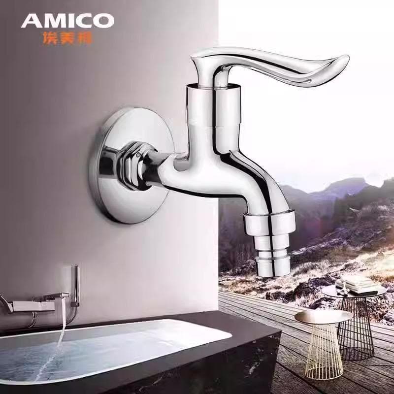 Amco amico máquina de lavar automática torneira dedicada todo o esfregão de cobre piscina 46 pontos torneira de resfriam