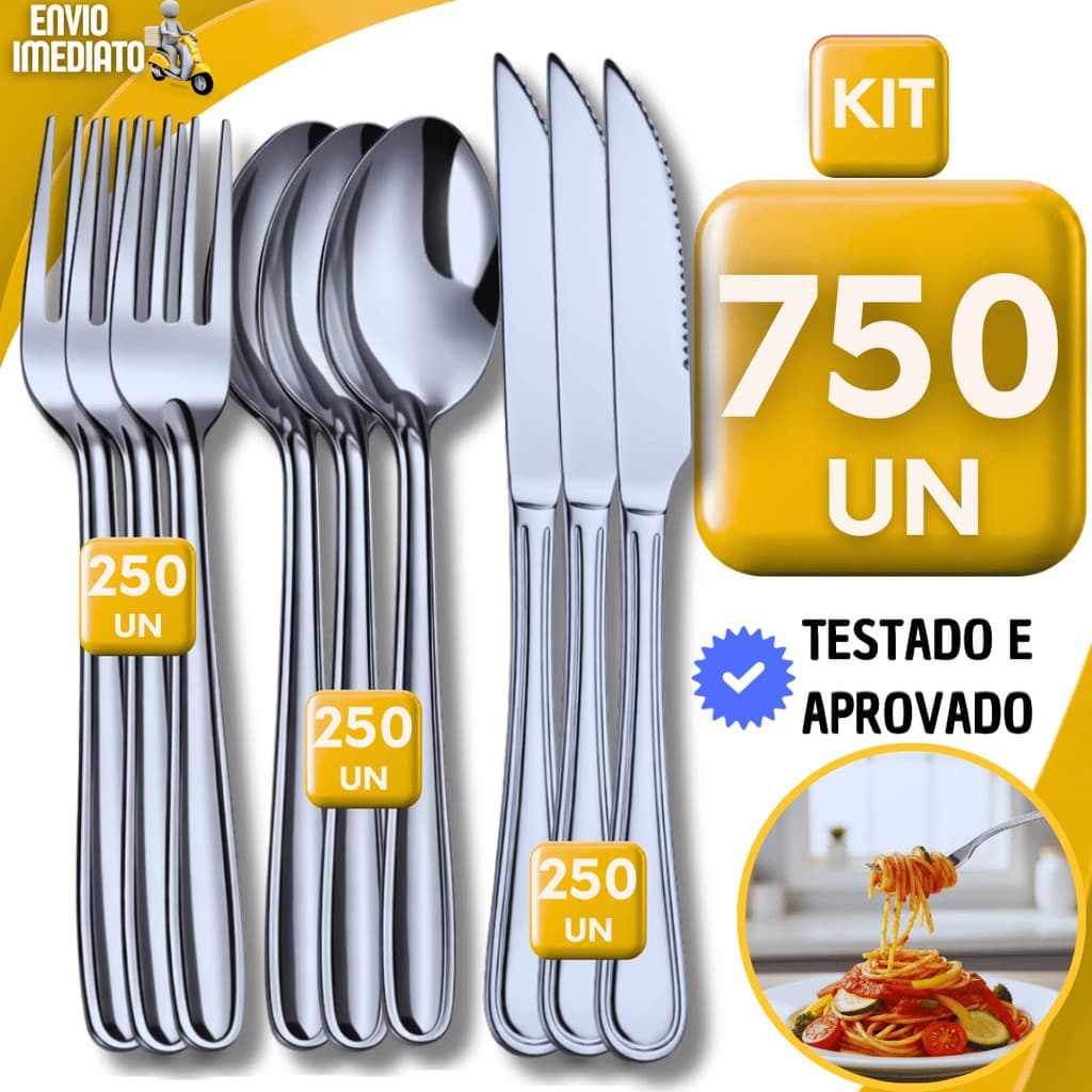 FAQUEIRO GARFO COLHER E FACA INOX PARA SERVIÇO DE MESA REFEITÓRIO HOTELARIA BUFFET EVENTOS E ALIMENTAÇÃO