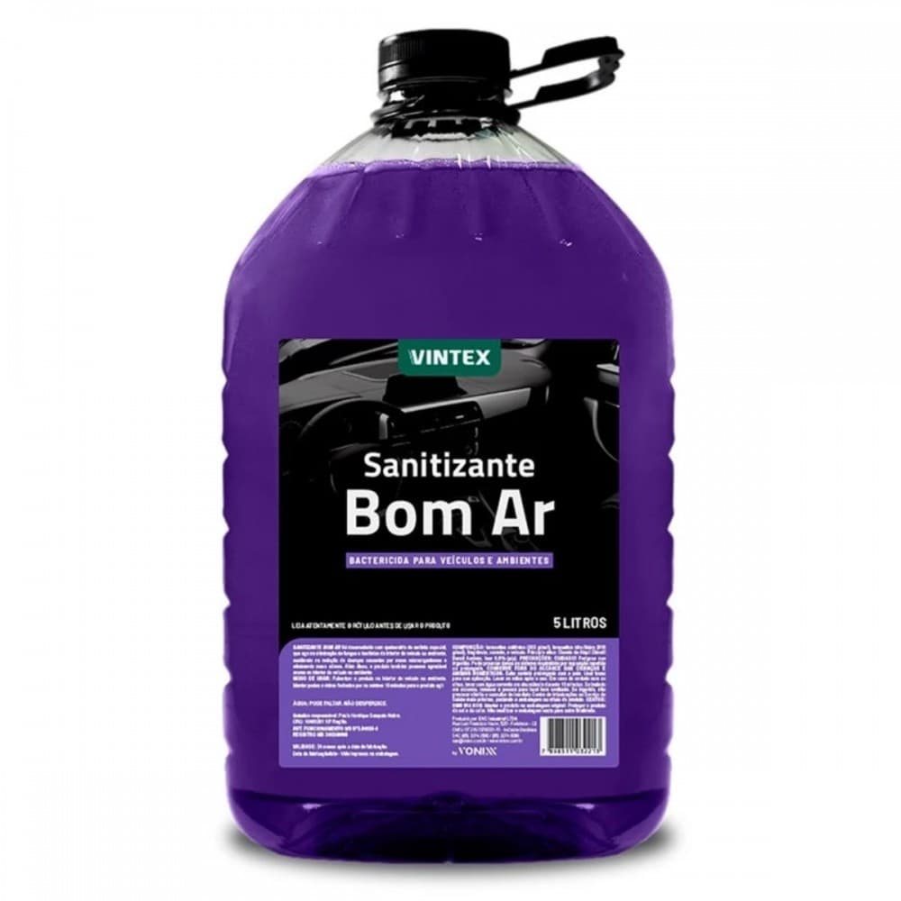 Sanitizante Aromatizante Bom Ar Automotivo 5l Vonixx Vintex