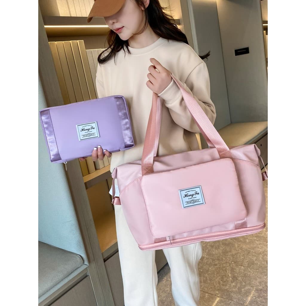 Bolsa de viagem grande capacidade feminina carrinho de grandes dimensões portátil viagem de negócios portátil esperando