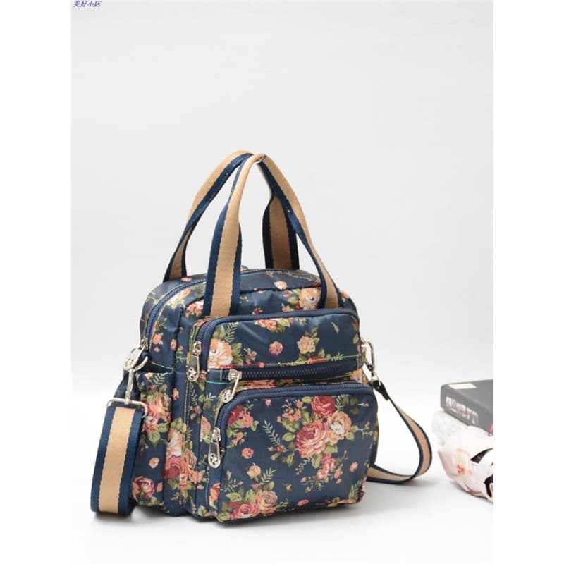 Bolsa mensageiro portátil para mamãe, bolsa feminina Casual de pano Oxford, multicamadas, bolsa multifuncional de grande