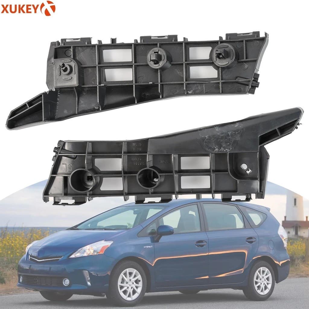 Par Frente Do Carro Esquerda Direita Pára-Choques Guia Suporte De Montagem Grade Retentor Para Toyota Prius Base Plug-In