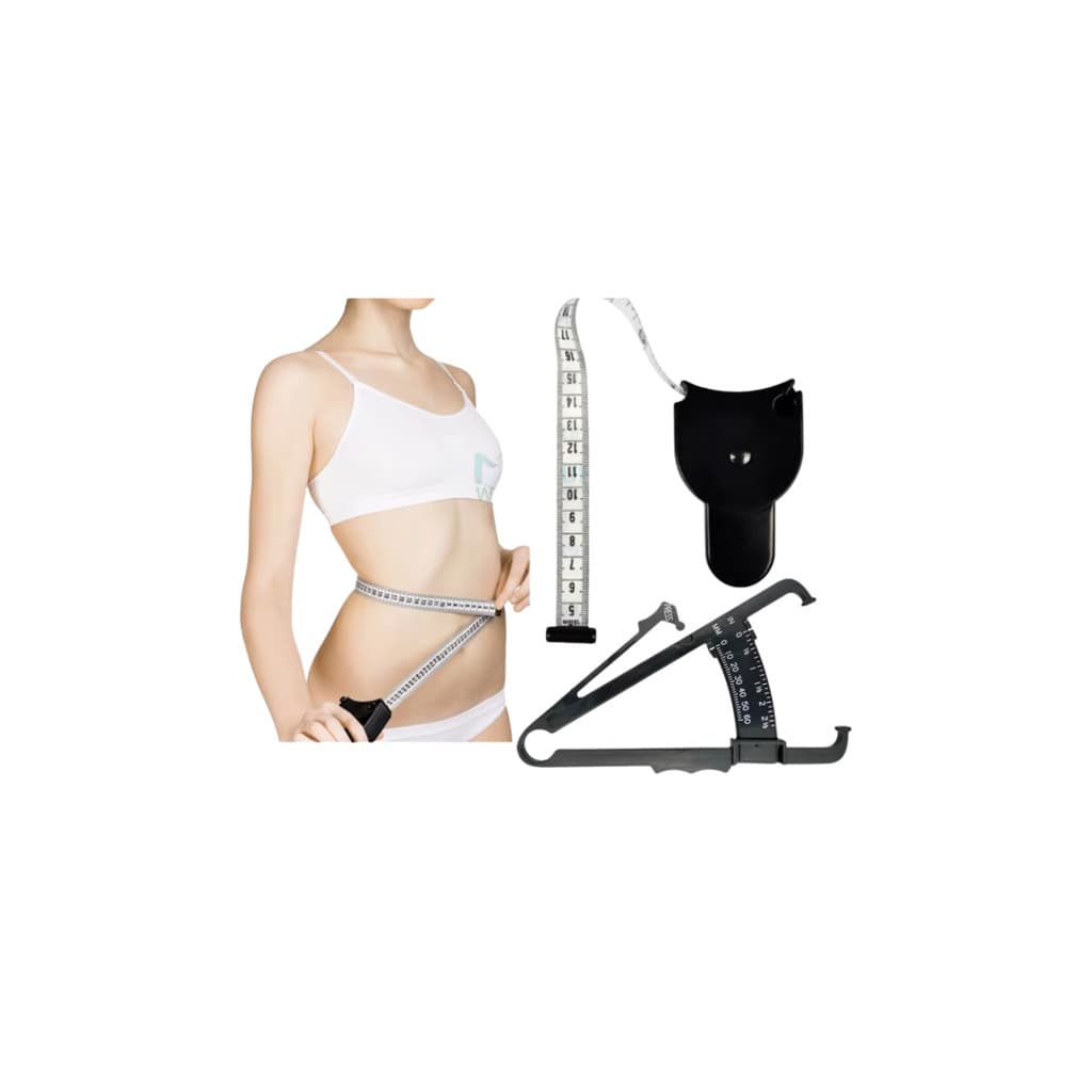 Adipômetro Medidor Gordura + Fita Avaliação Fitness Academia