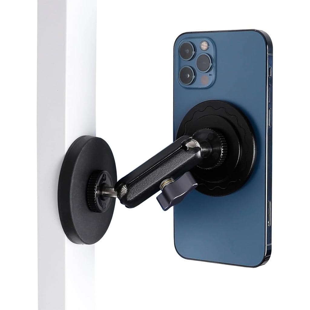 Suporte Magnético para Telefone para Academia, Suporte Duplo Magnético para Telefone para Academia, Fixa-se em Superfíci