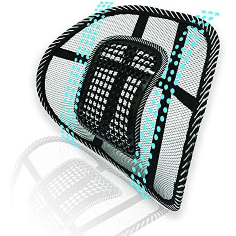 Suporte Lombar De Formiga Grande , Para Costas Em Malha De Carro Com Contas De Massagem Ergonômico Projetado Conforto E
