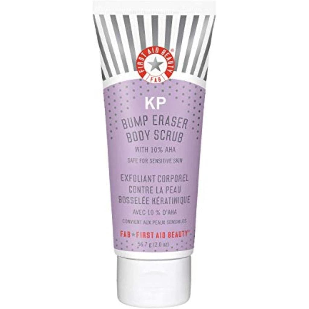 First Aid Beauty-KP Bump Eraser Body Scrub Com 10 % AHA , Keratose Pilaris Esfoliante Ácido Glicólico E Láctico , Ajuda