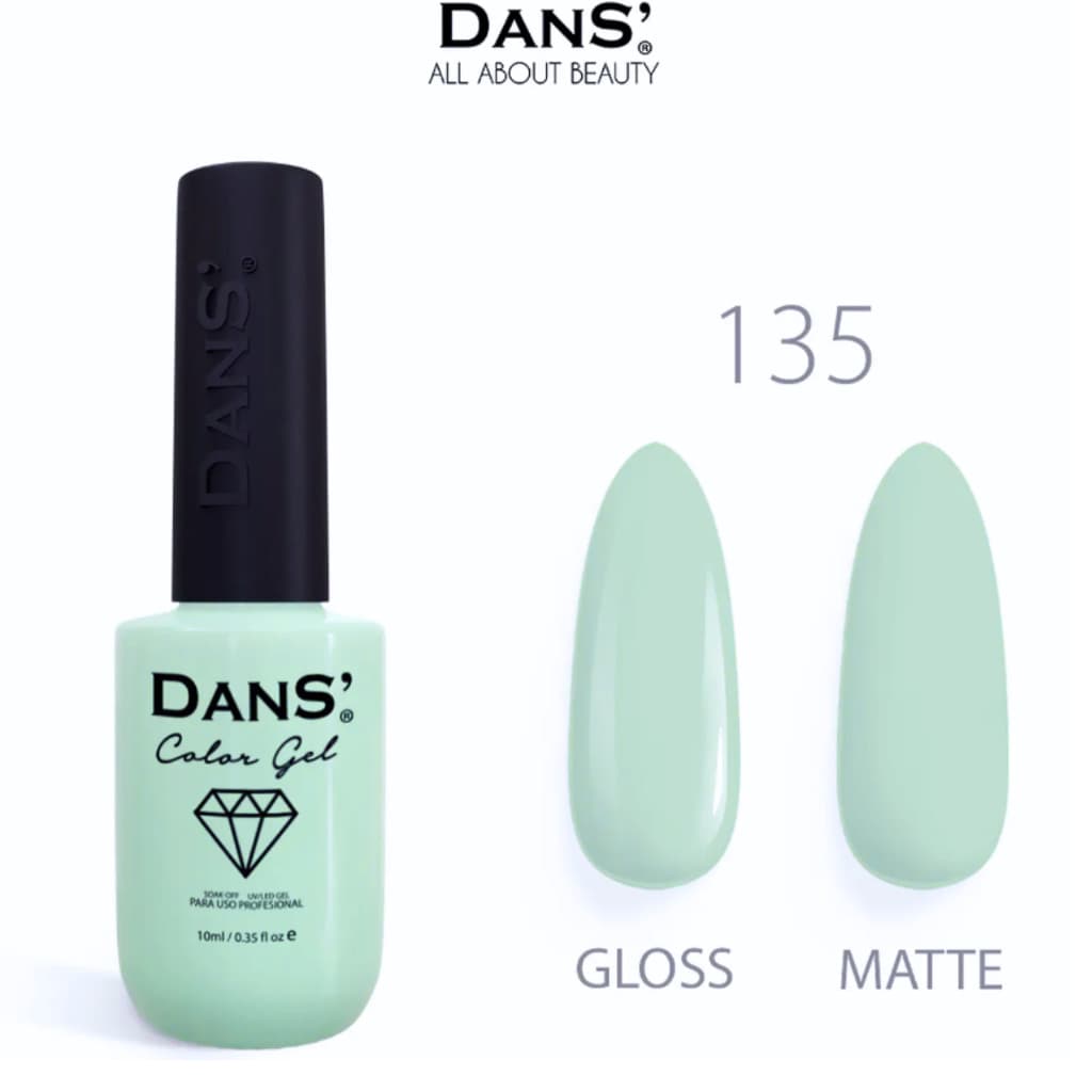 Esmalte em Gel Dans color 10ml Cor 135