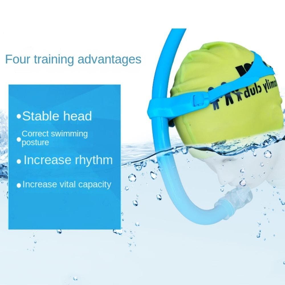 Snorkel De Treinamento De Natação SHENGDA , Nadador Frontal De Silicone Confortável Ajustável , Equipamento De Mergulho