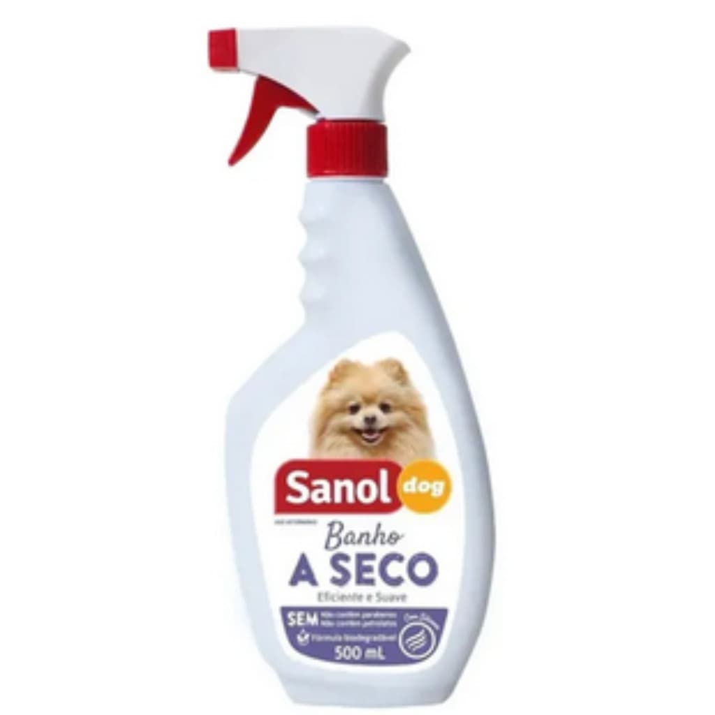 BANHO A SECO SANOL DOG 500ML 6386