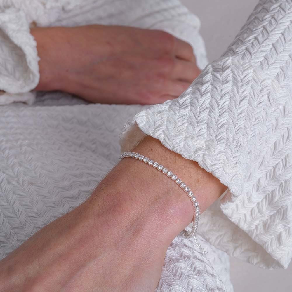 Pulseira Riviera com Banho em Prata 925
