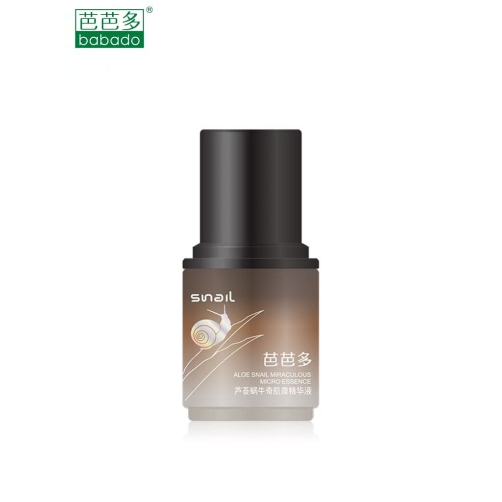 Babado Aloe Vera Caracol Micro Essência 40ml Facial Reparação Profunda Hidratante Iluminador Hidratante