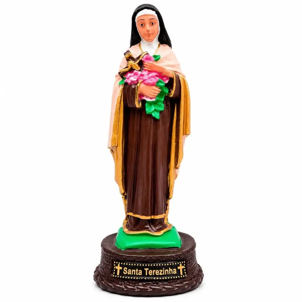 Imagem de Santa Terezinha de Borracha Inquebrável - 22 cm