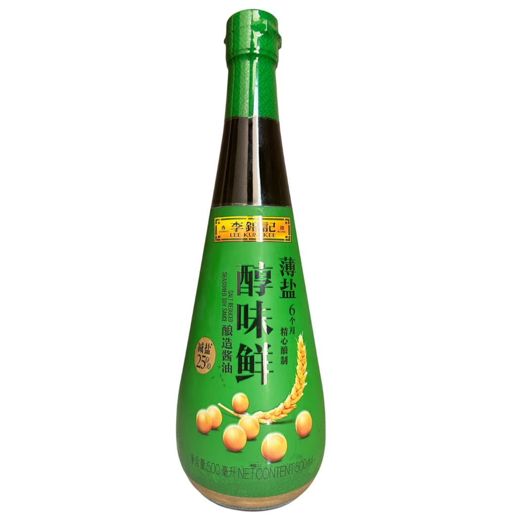 Molho Shoyu Lee Kum Kee Soja Light Suave 500ml