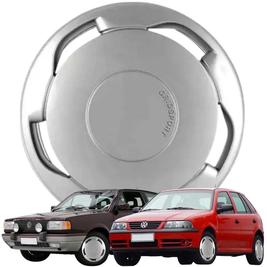 1 Calota Orbital Linha VW Aro 14 polegadas Encaixe Pressão Grid