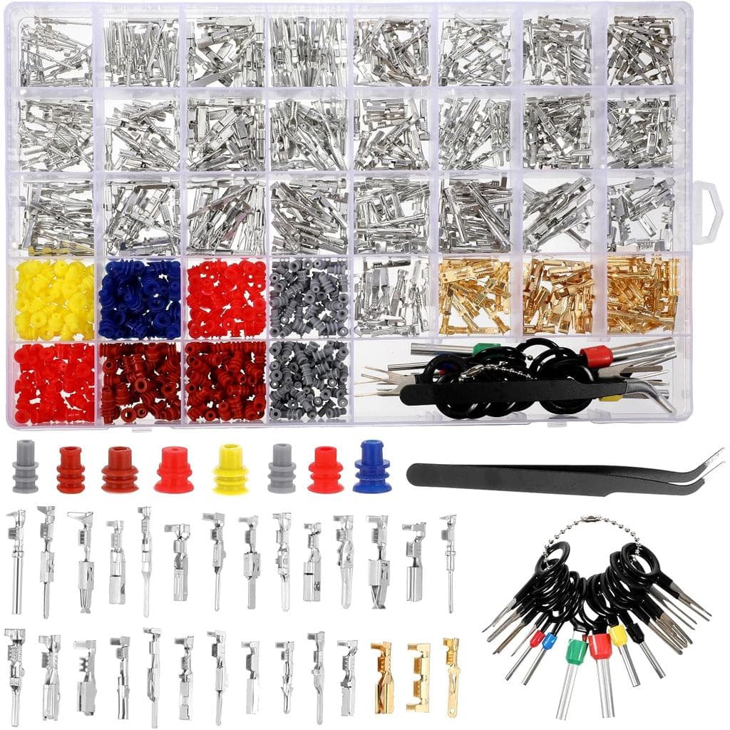 Kit de Ferramentas para Remoção de Pinos de Conectores Automotivos, 950 Peças, Ferramentas para Remoção de Terminais, Ki