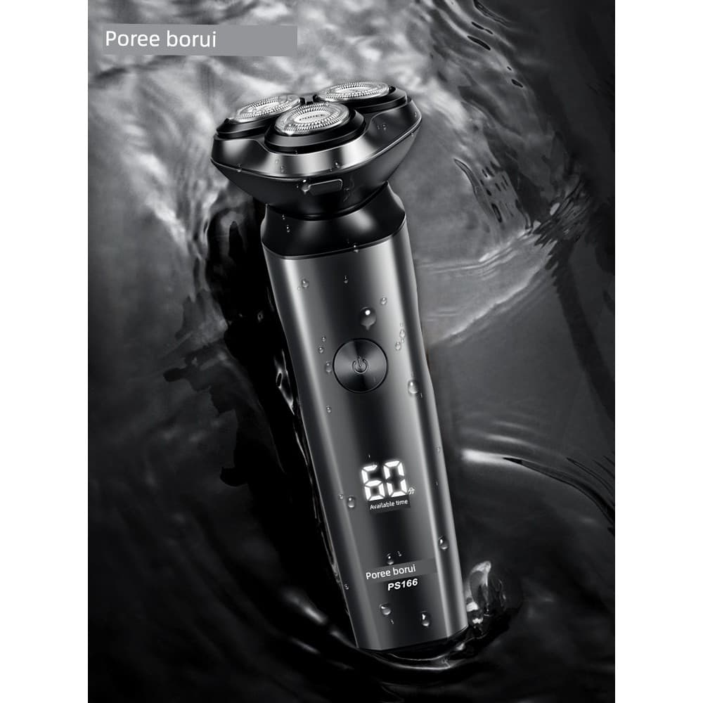 barbeador eletrico masculino Borui Razor PS165 Masculino Plaina de Barba Elétrica Lavagem de Corpo Inteiro Inteligente T