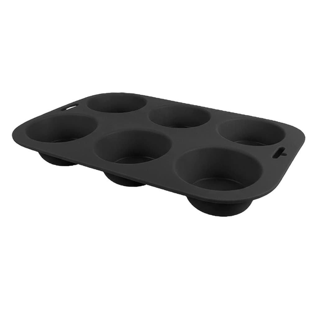 KITS FORMA SILICONE 6 COMPATIMENTO DOCE BOLO CUPCAKE DURAVEL RESISTENTE ANTIADERENTE DOBRÁVEL SOBREMESA