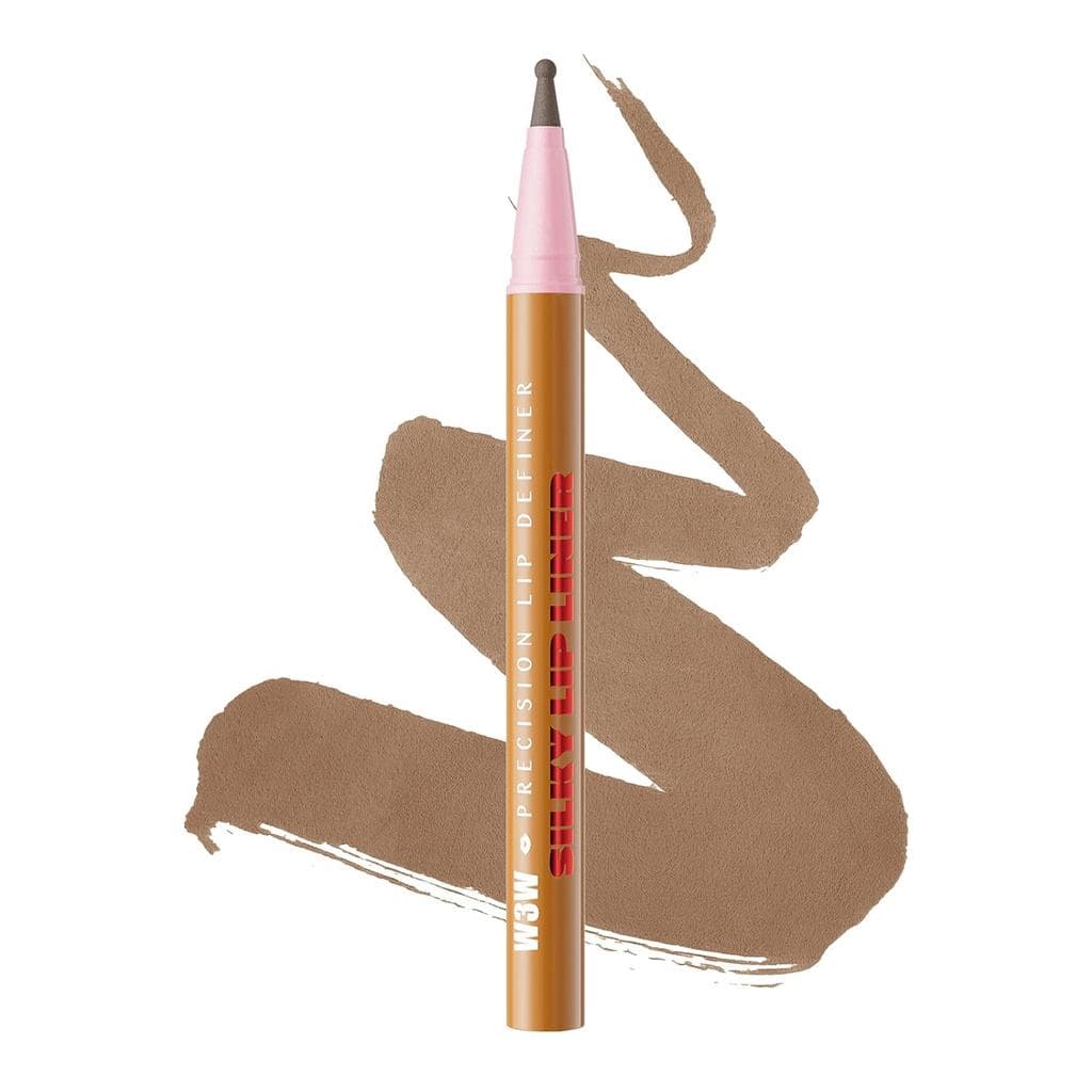 Lápis delineador labial W3W, Lápis delineador labial nude, Delineador labial profissional para maquiagem, Textura mousse