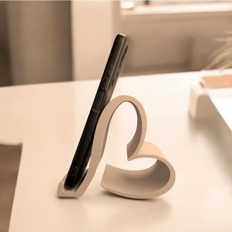 Suporte para Celular de Mesa Love Decorativo