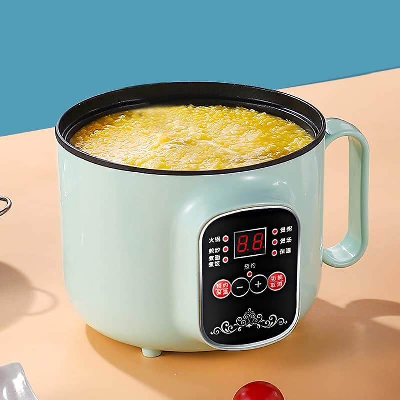 Mingau ferramenta útil pote especial dormitório rápido 1 pessoa 2 pote de mingau pequeno pote de mingau de arroz mingau