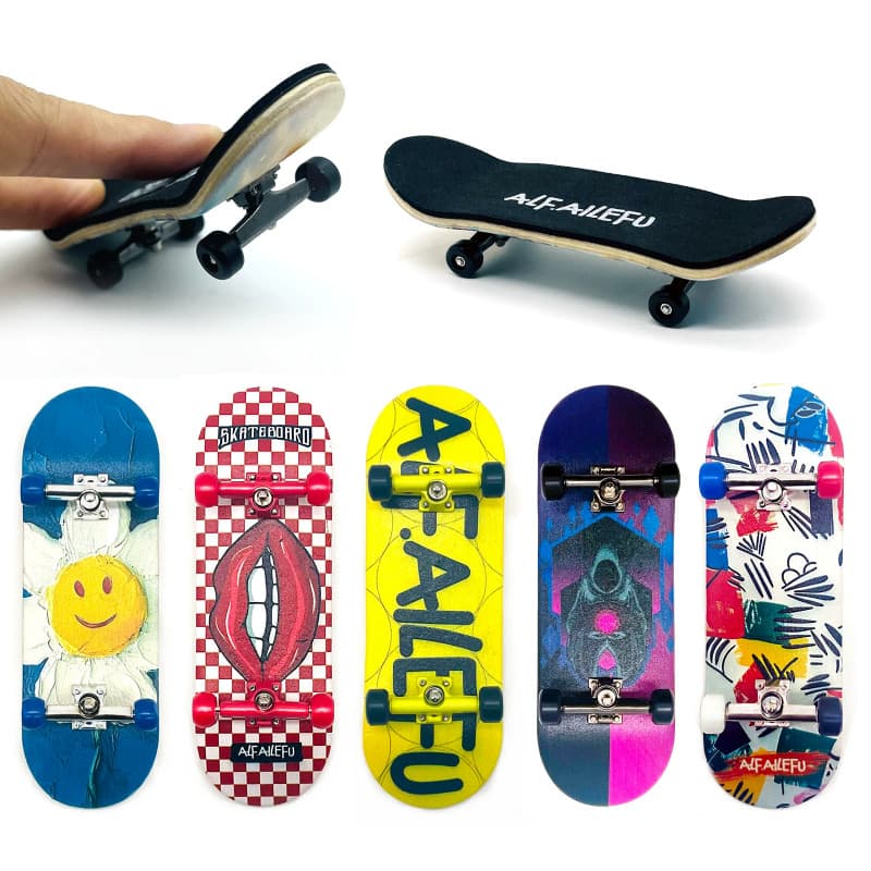 Profissional Dedo Skate maple board Superfície Rolamento Roda Brinquedo Criativo Presente