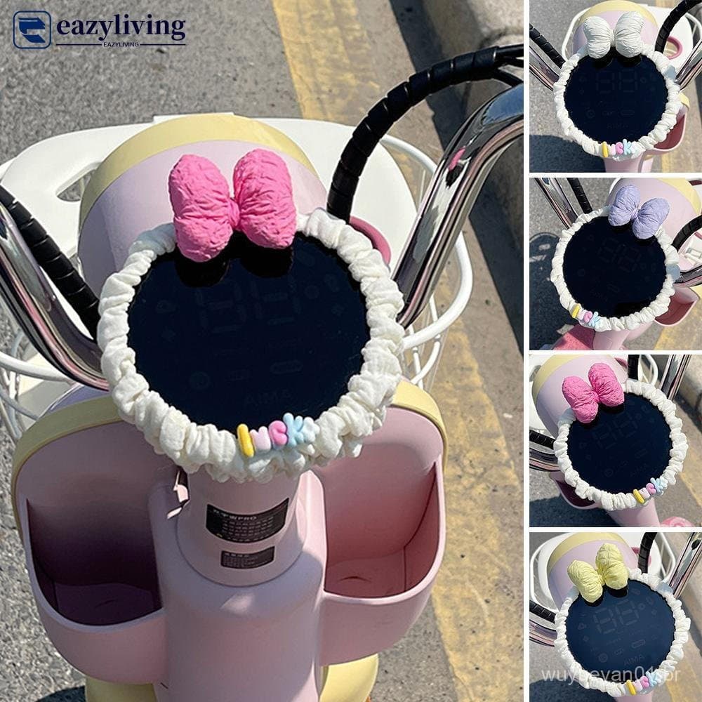 EAZYLIVING Motocicleta Arco Design Painel Capa De Almofada Anti-Desgaste Scooter Decoração Peças N5U7