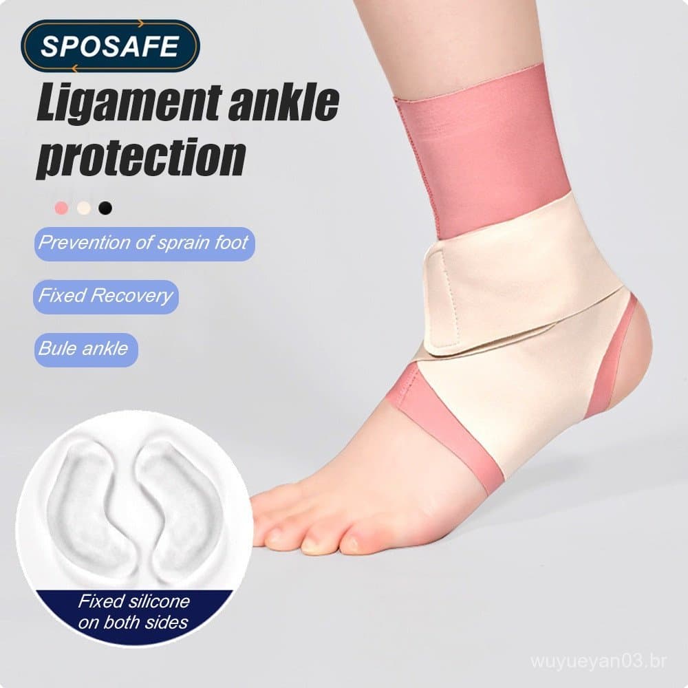 SPOSAFE 1Pcs Suporte De Compressão Do Tornozelo Para Corrida , Artrite , Alívio Da Dor Tornozeleira Basquetebol , Vôlei