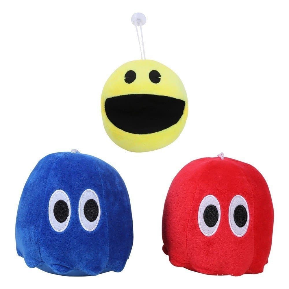 15cm Bandai Namco Midway Jogo Pac-Man Chaveiro Pingente Brinquedo de Pelúcia Kawaii Boneca Macia Presente