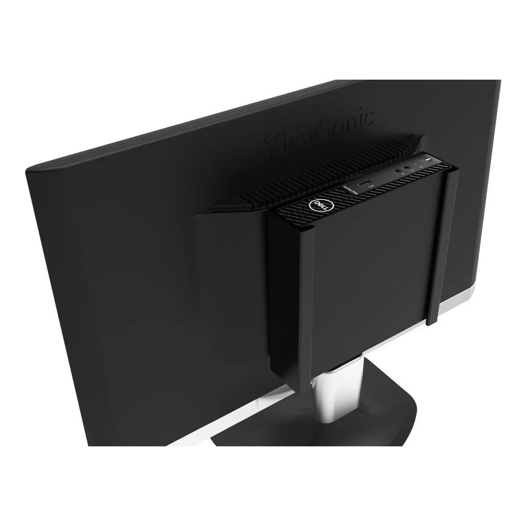 Suporte Vesa 75mm 100mm Mesa Compatível Dell Optiplex 3090 Micro Cor Preto