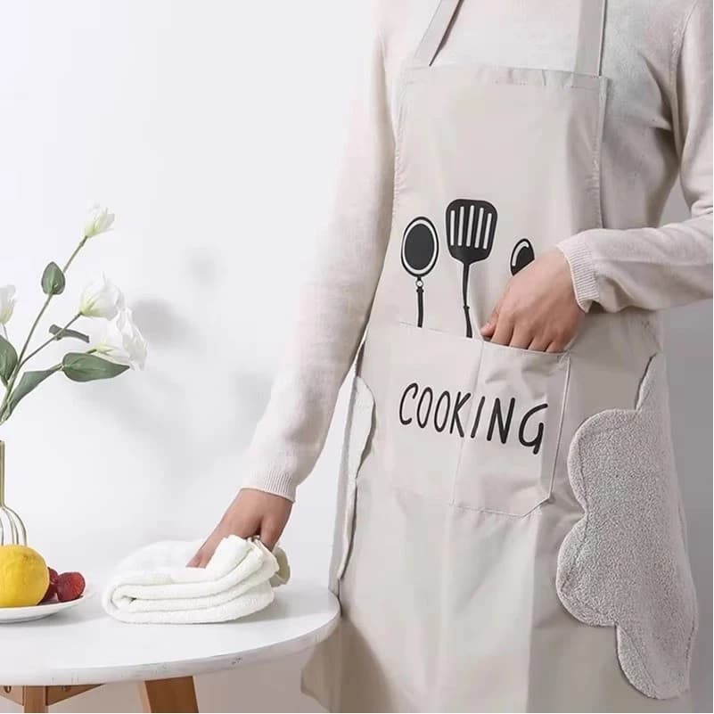 Avental chef impermeavel proteção roupa cozinha churrasco lavagem louça ajuste regulavel