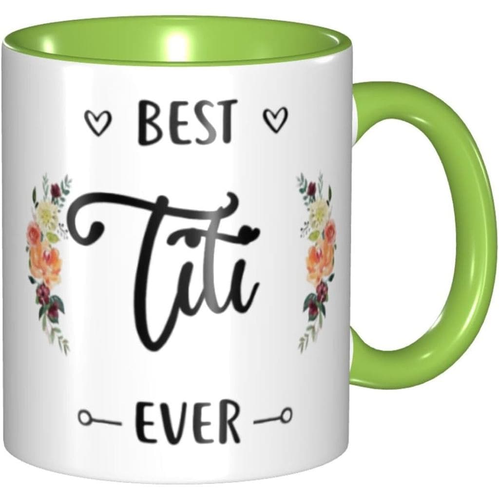 Caneca "O Melhor Titi de Todos" - Presente para Titi - Presente de Aniversário para Titi - Caneca de Café "O Melhor Titi