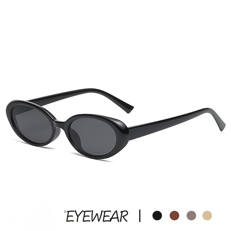 Óculos de Sol Retrô com Armação Oval, Estilo Olhos de Gato, Óculos de Sol da Moda para o Verão, Óculos para Ciclismo e V