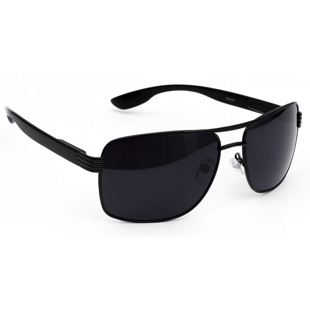 Óculos de Sol Demolidor Masculino com proteção UV400 Preto com molas nas hastes Clássico Casual Estiloso 797 2026