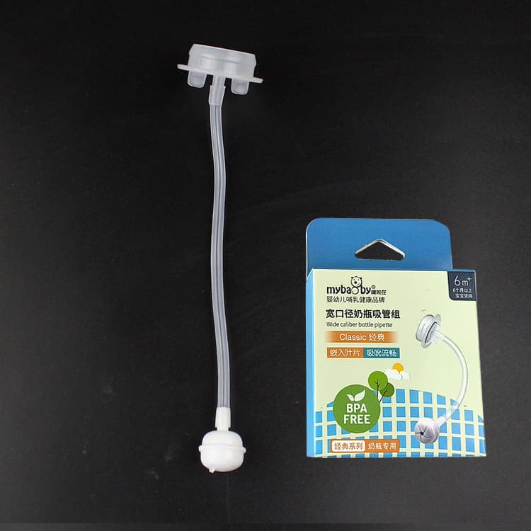 AVENT Adequado para AVENT Classic Wide-Caliber Glass Mamadeira Palha PP/PES Acessórios de palha para mamadeira de plásti