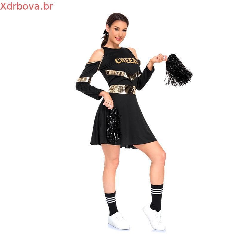 inhzoy Vestido Feminino De Dança Lítrica Com Bloco De Cores Metálicas , Manga Comprida , Bainha Irregular , Adoração De