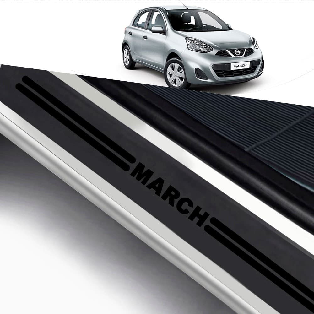 Soleira De Porta Nissan March Modelo Universal Carro personalizado