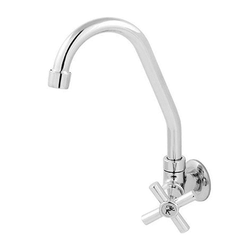 Torneira de Parede para Cozinha Leão Cromada 1168 C31