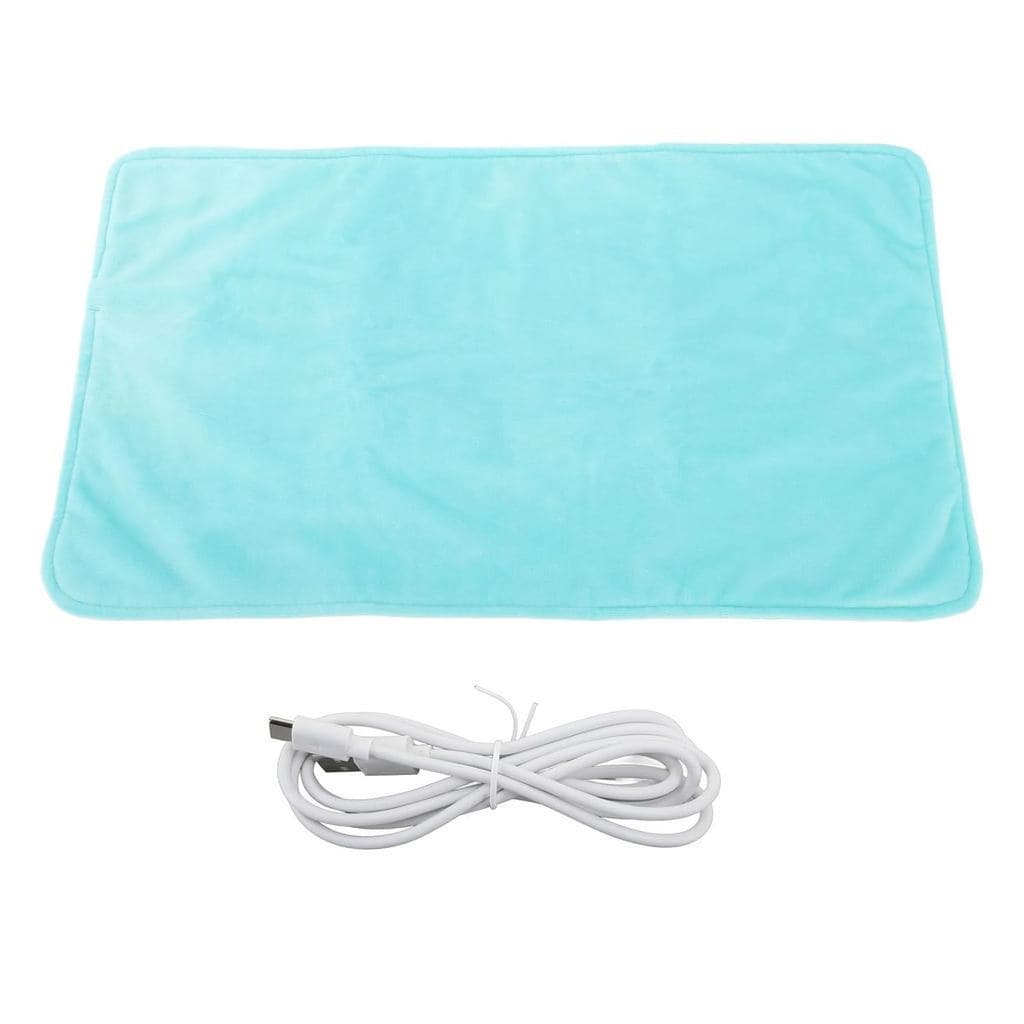 Cobertor Elétrico para Animais de Estimação 50x30cm, Cobertor Elétrico USB de Grafeno, Lavável e Reutilizável, Controle
