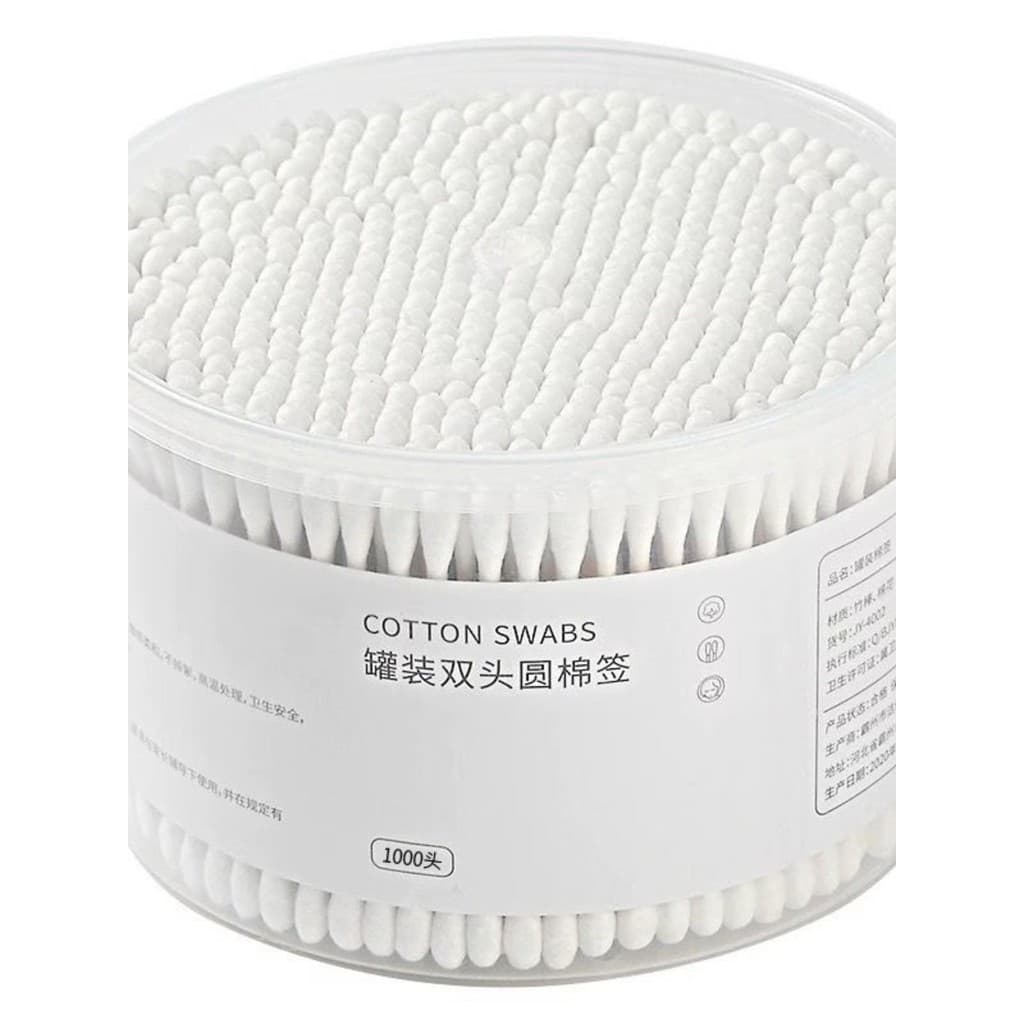 Cotonetes de algodão de duas cabeças para colheita de orelhas Maquiagem Cotonetes de guardanapo sanitário descartáveis e